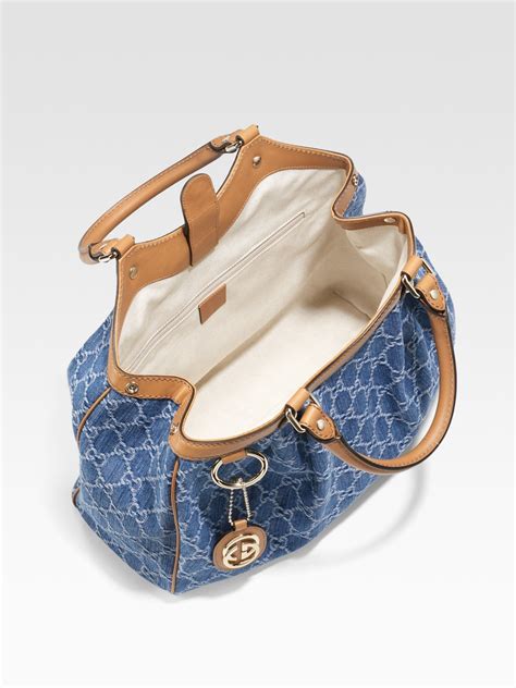 gucci blue surcingle purse|Gucci Tote Bags .